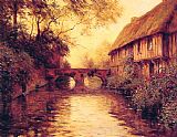 Louis Aston Knight Houses by the River painting